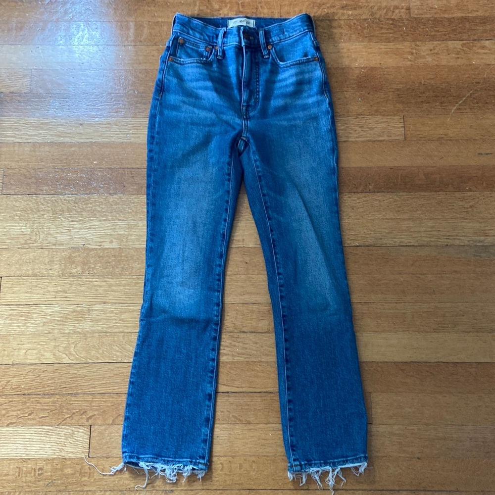 Madewell Women's Straight Leg Jeans - Blue